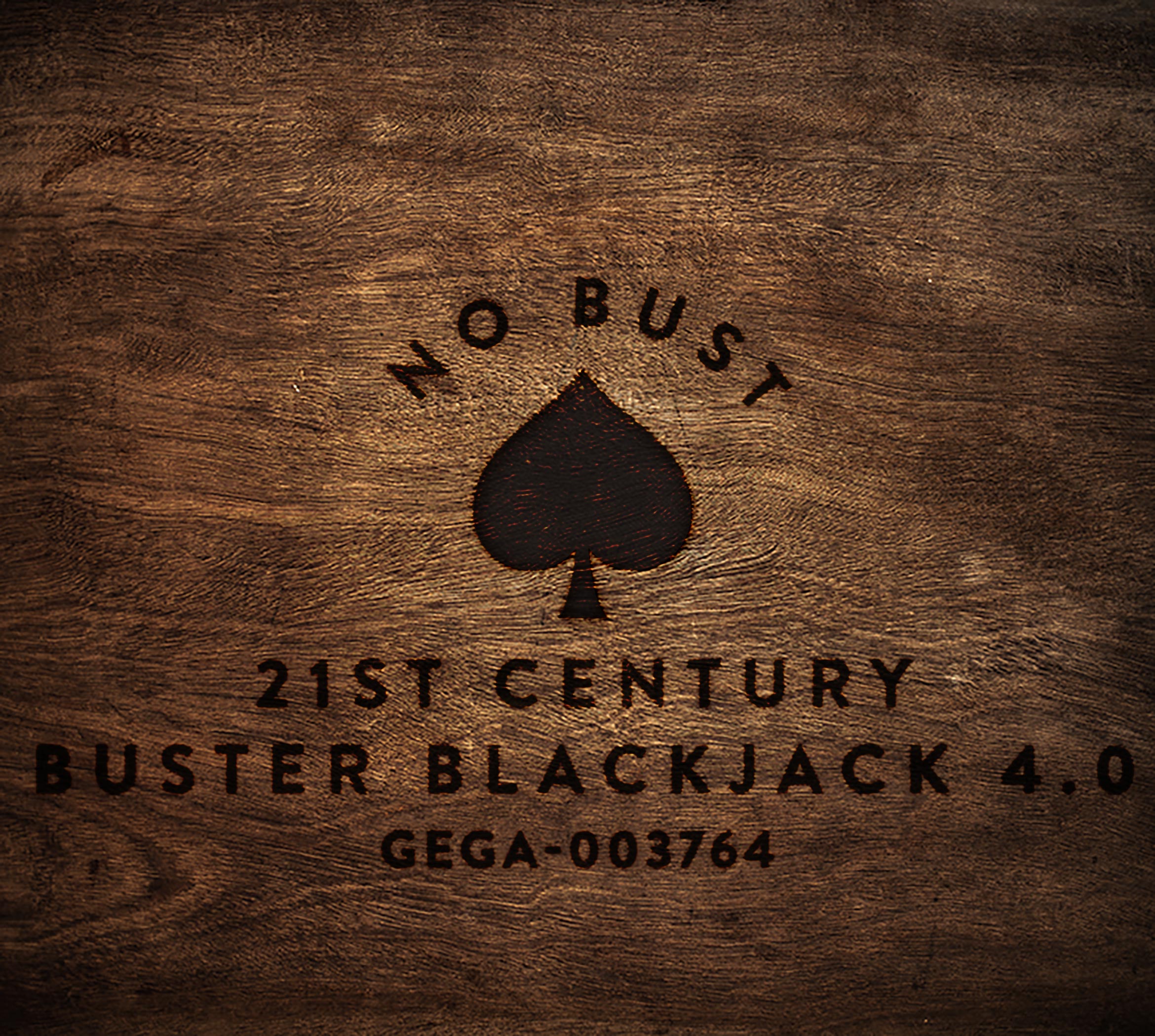 No Bust 21st Century Buster Blackjack 4.0 GEGA-003764 wood block