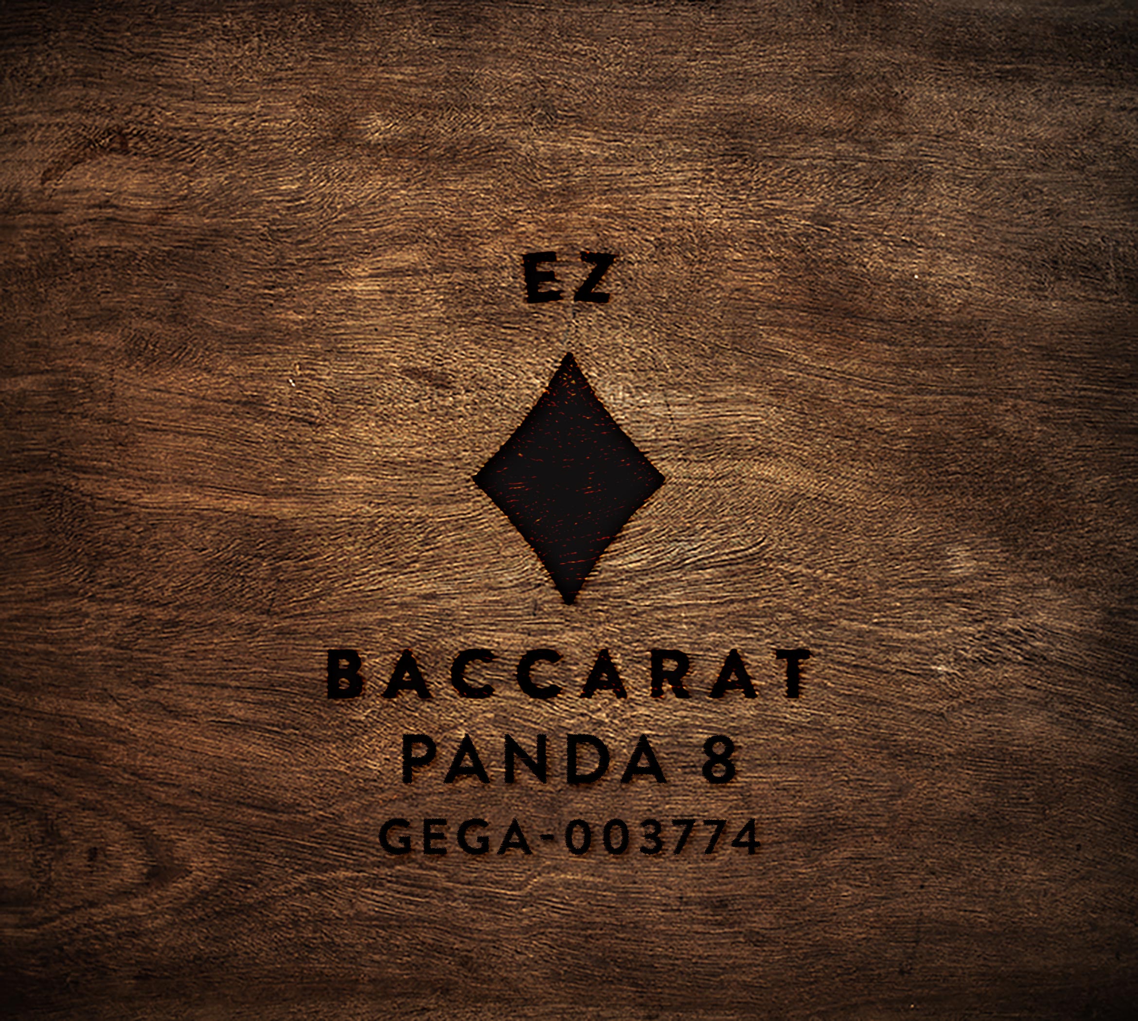 EZ Baccarat Panda 8 GEGA-003774 wood block