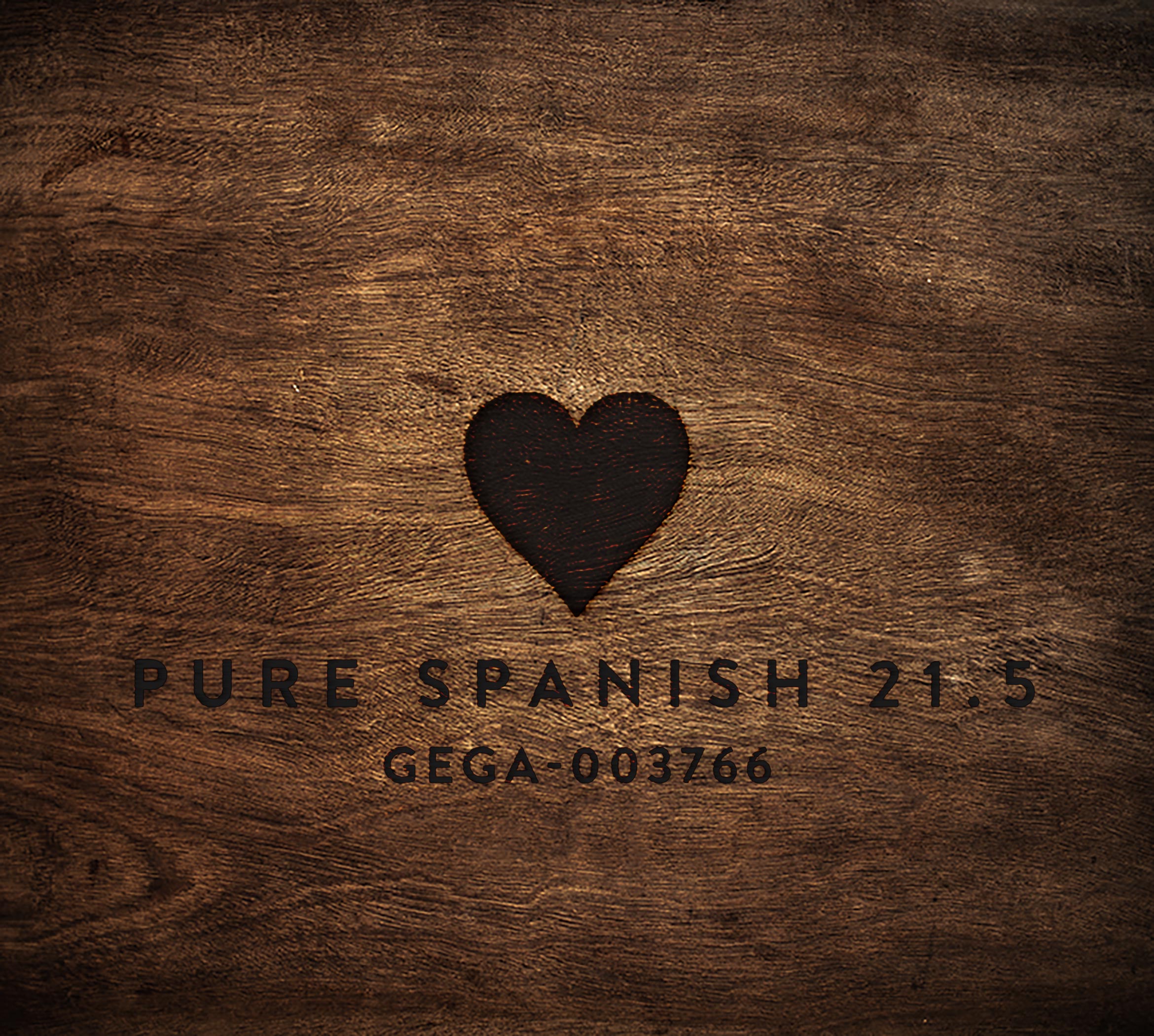 Pure Spanish 21.5 GEGA-003766 wood block