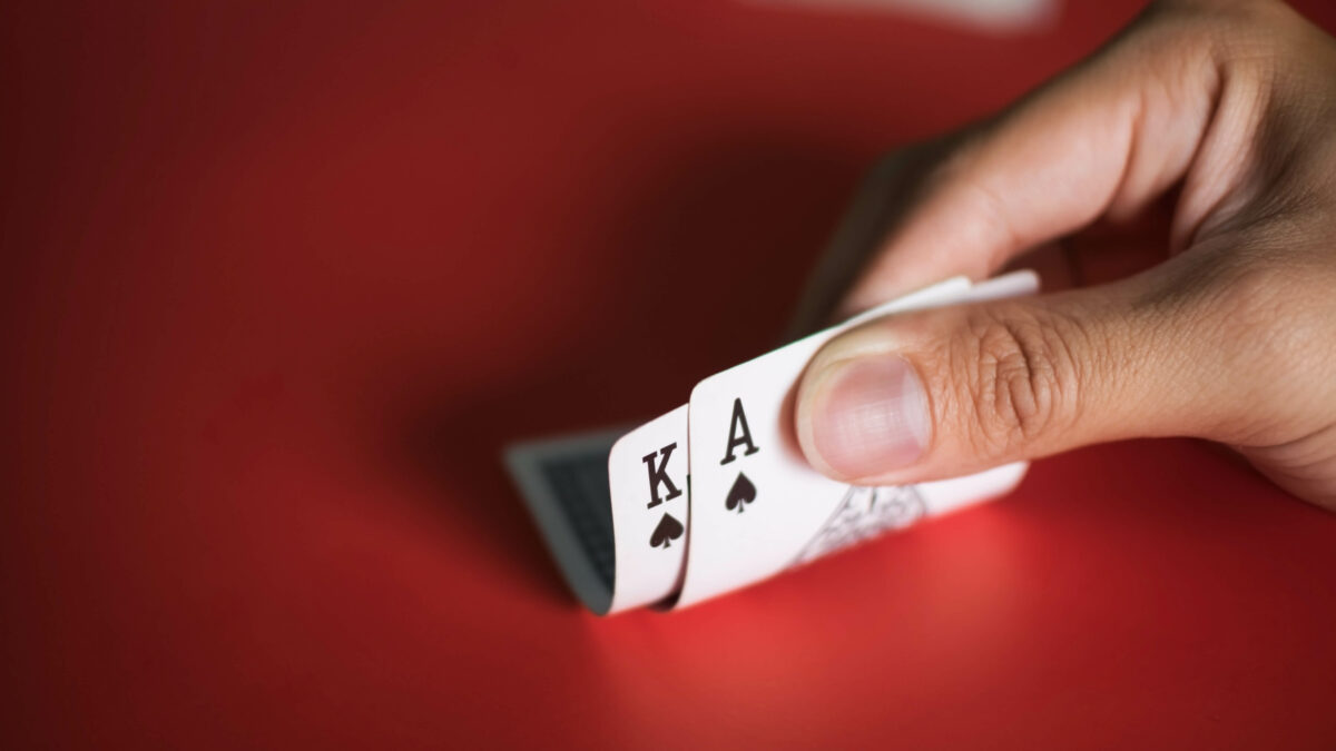 Pocket King and Ace of Spades